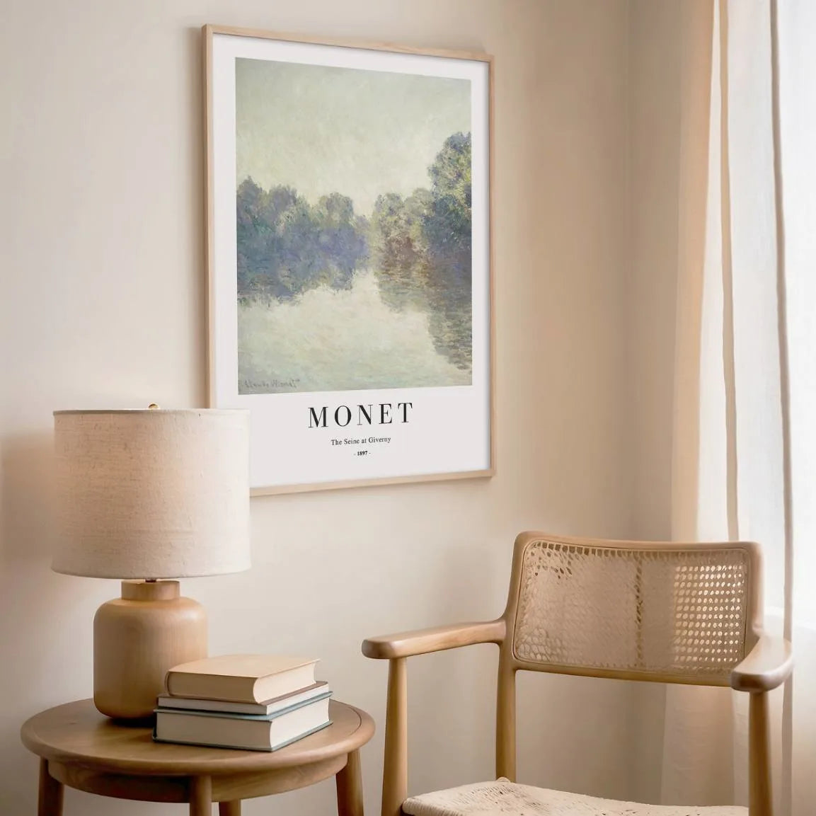 Monet Plakat Mgła