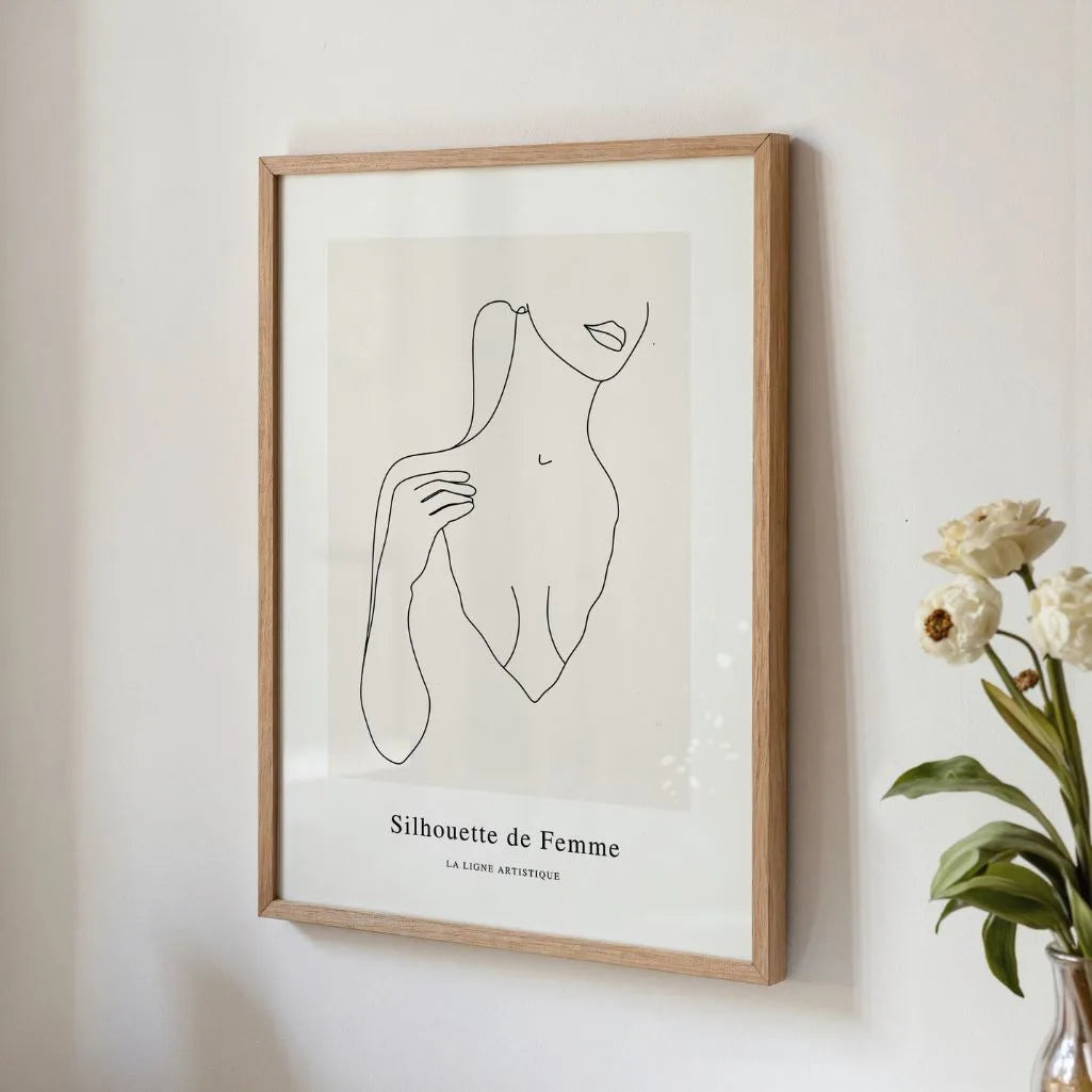 Plakat – Subtelna kobiecość