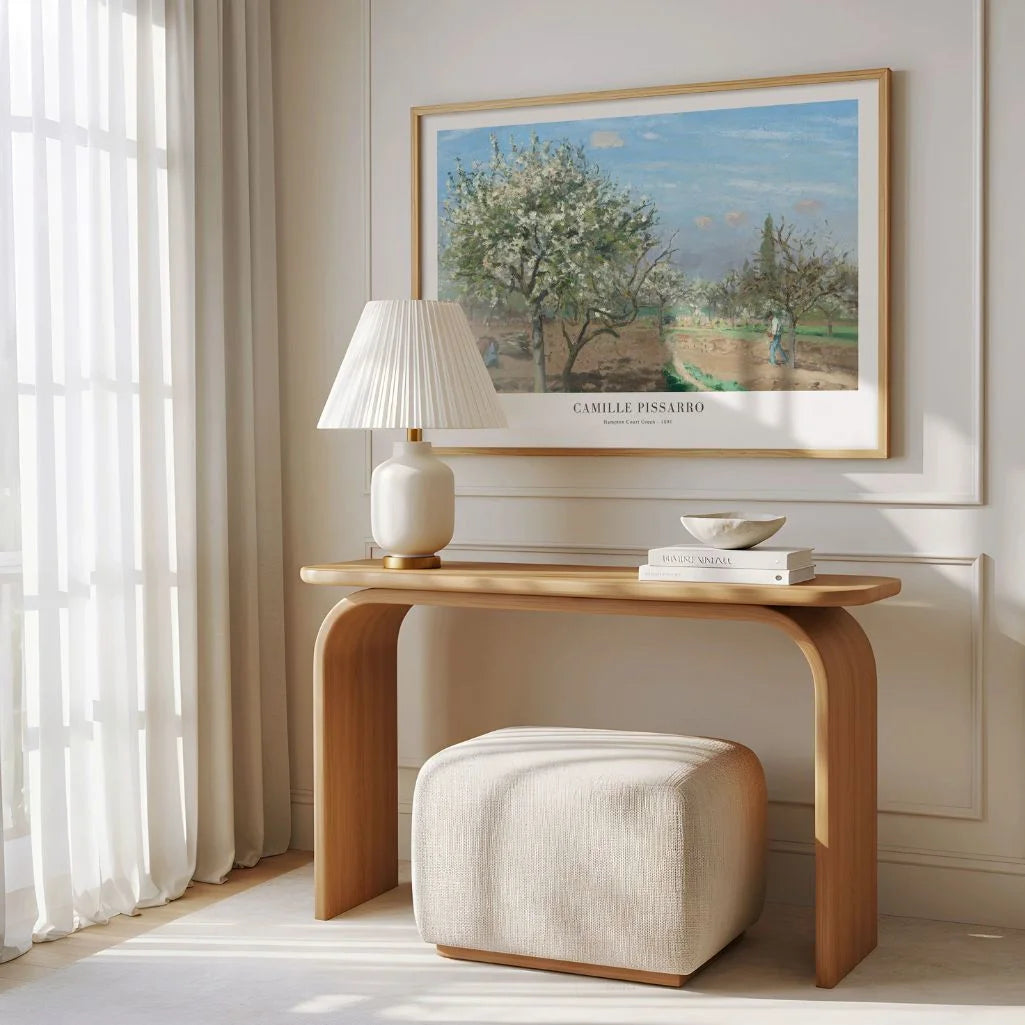 Pissarro Hampton Court Green Poster