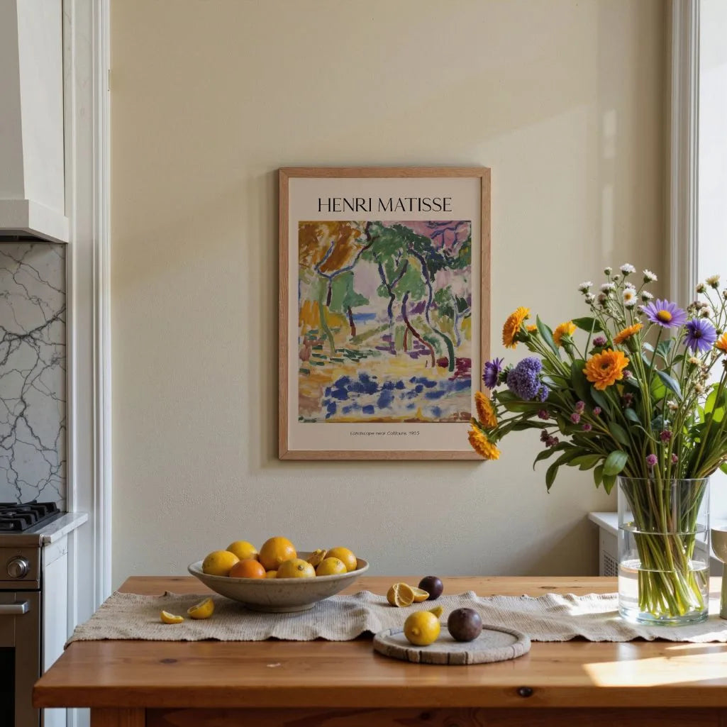 Henri Matisse Plakat – Pejzaż niedaleko Collioure, 1905