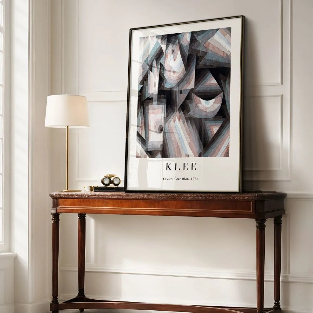 Paul Klee Plakat – Krystaliczna gradacja, 1921