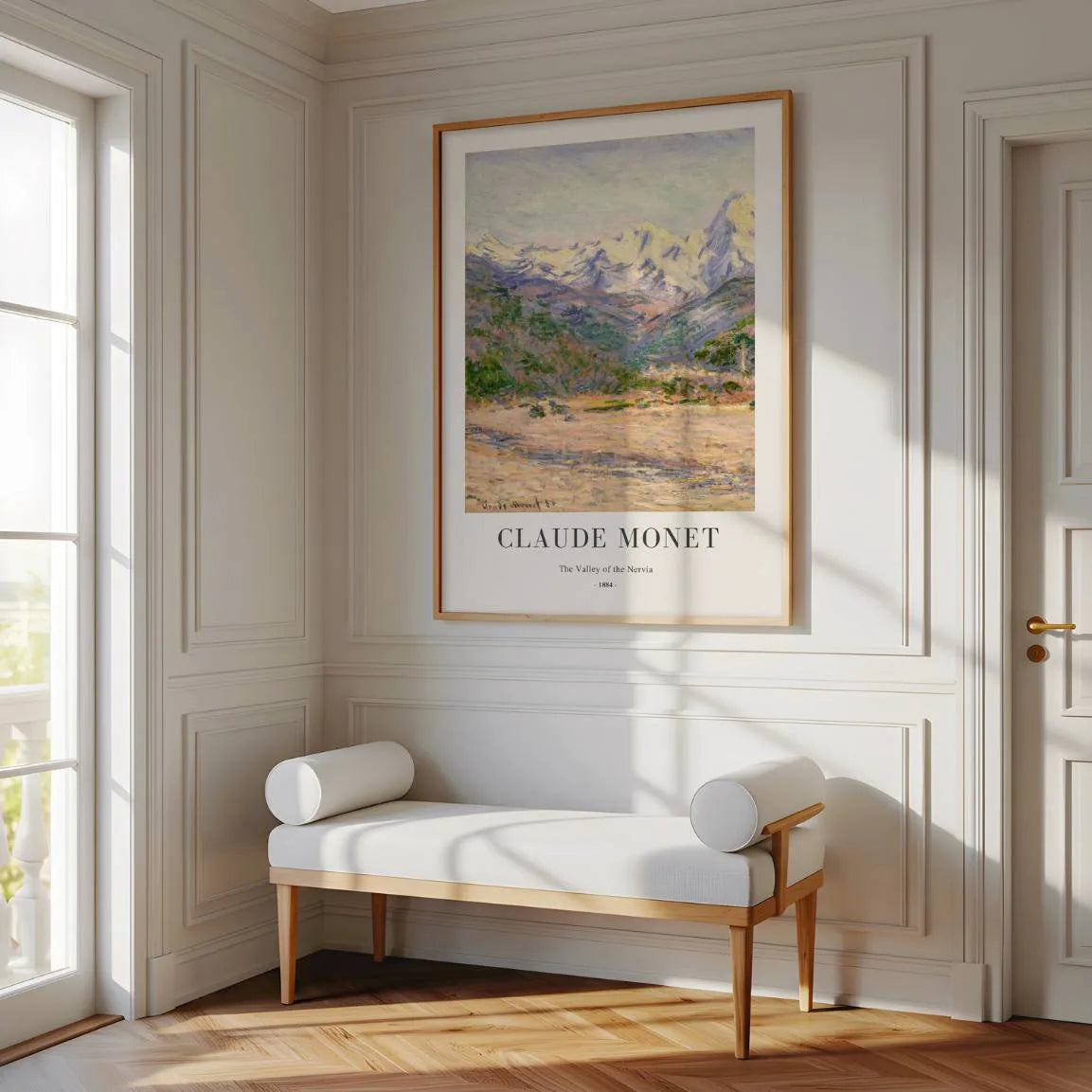 Plakat Claude Monet – Dolina Nerwii, 1884