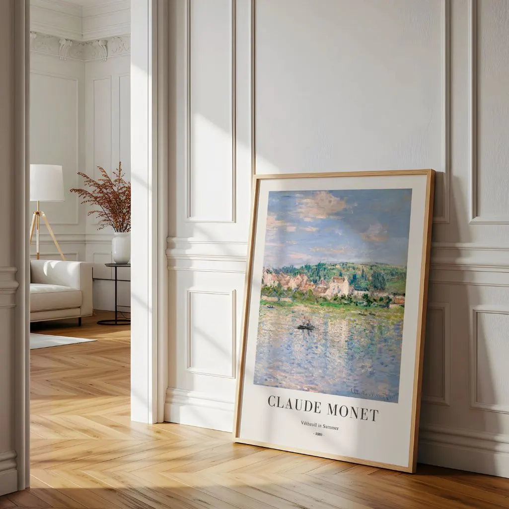 Claude Monet – Vétheuil latem (1880) Plakat