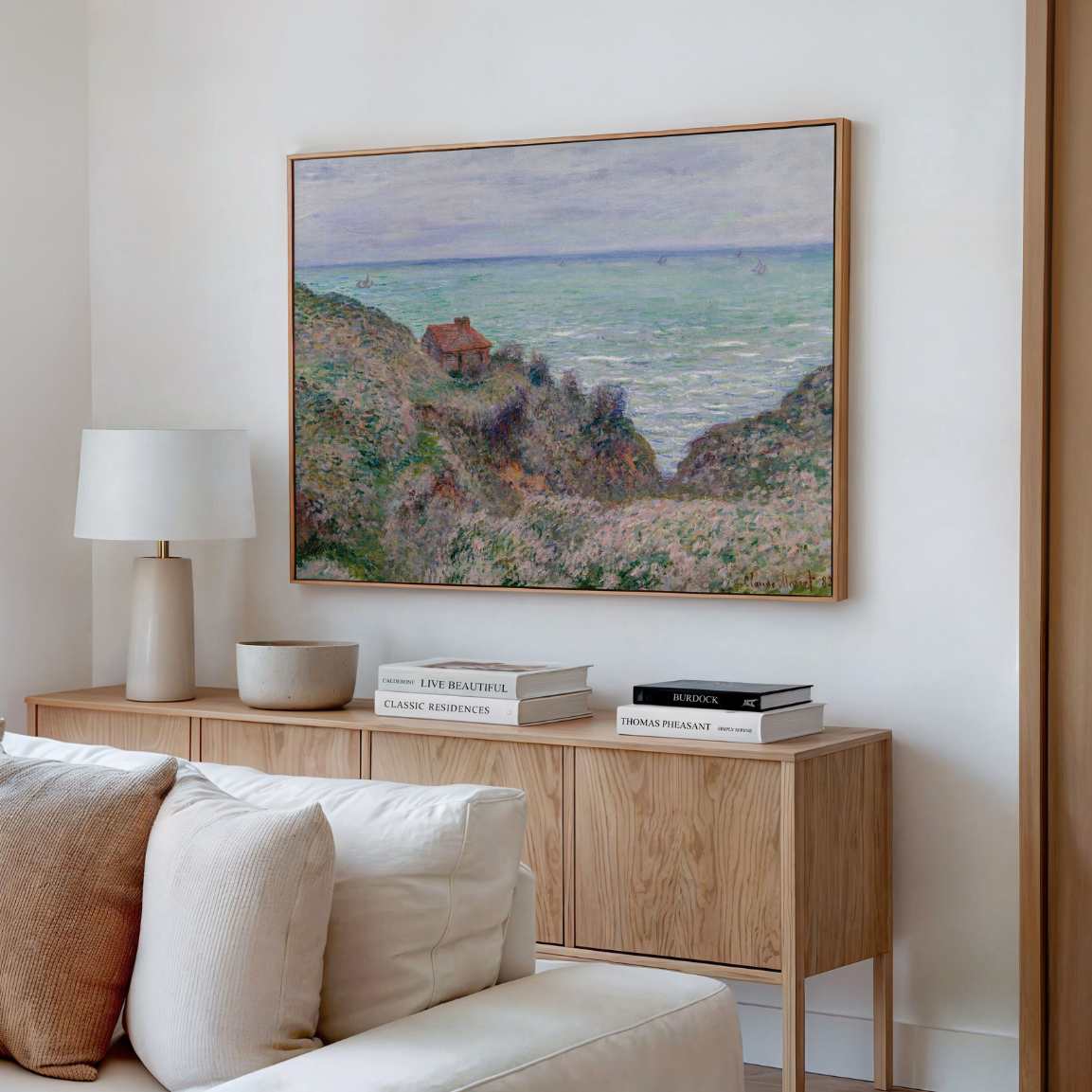 Obraz na płótnie w ramie – Dom celnika, 1882