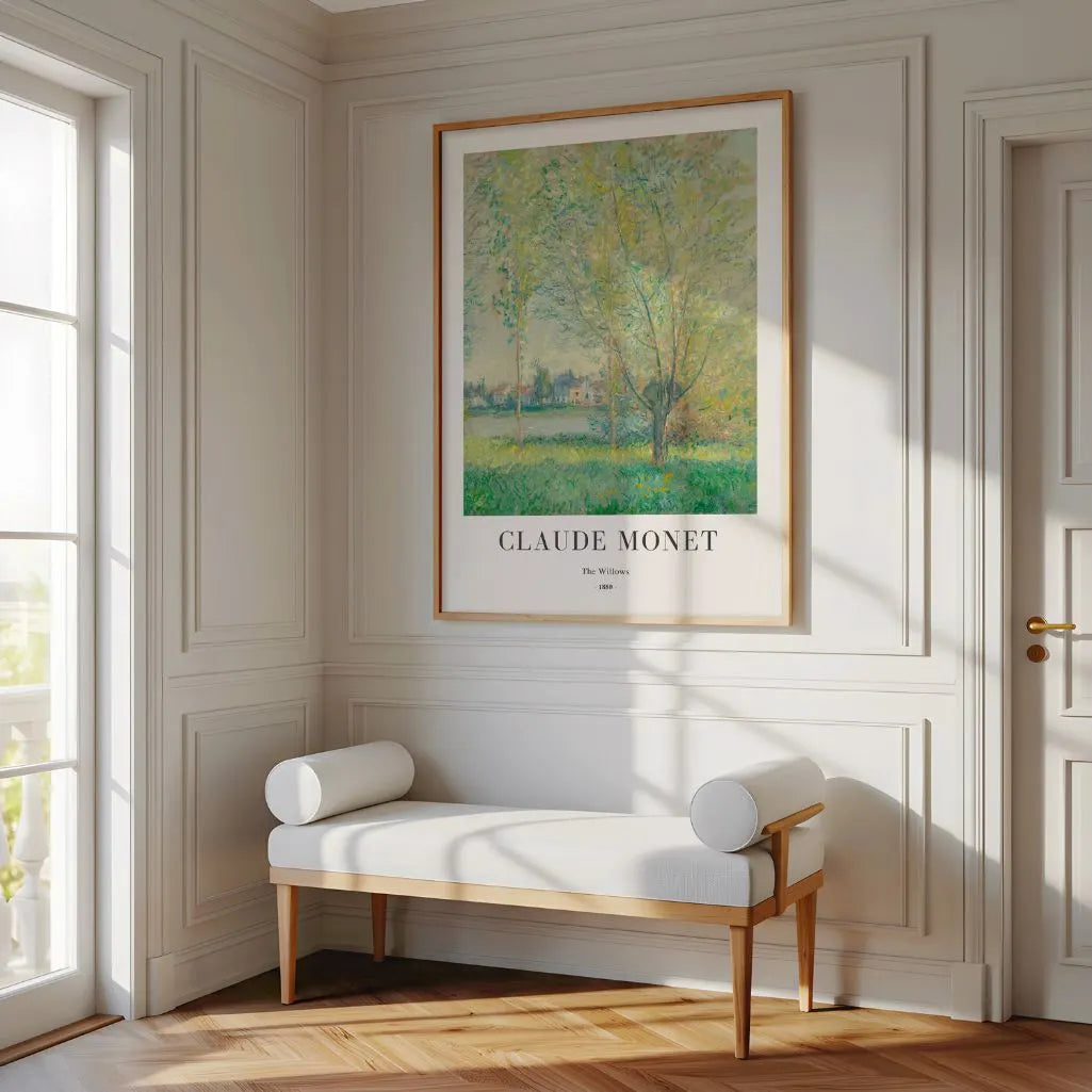 Plakat Claude Monet – Wierzby