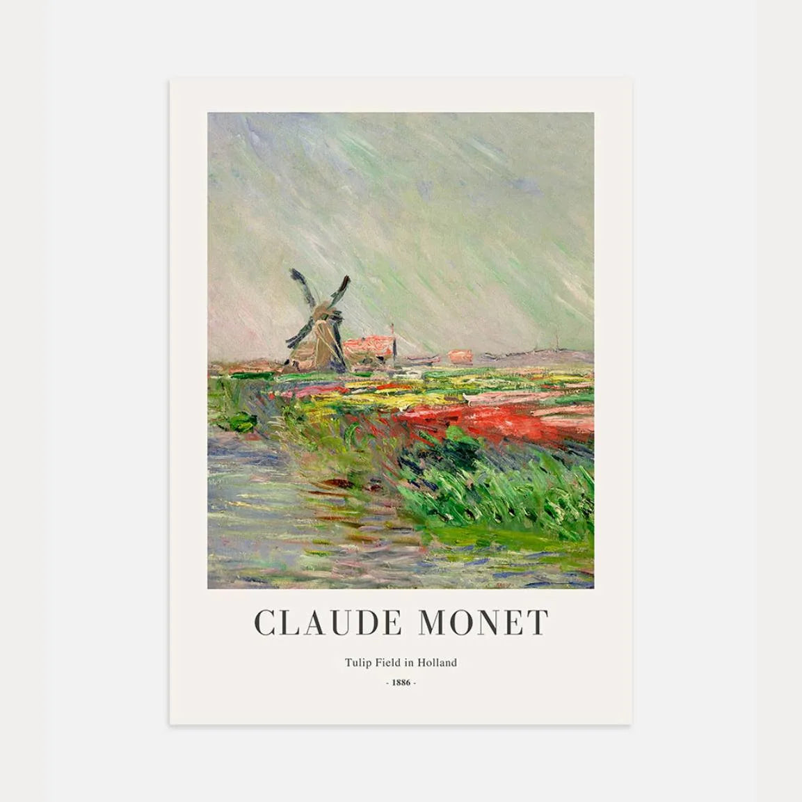 Monet Plakat Tulipany