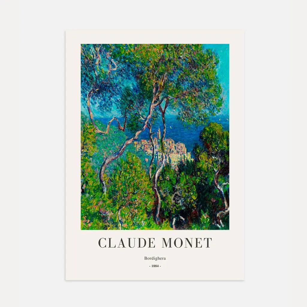 Claude Monet – Bordighera (1884) Plakat