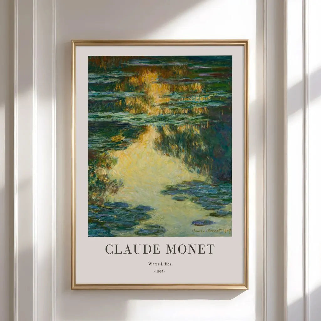 Plakat Claude Monet – Lilie wodne, 1907