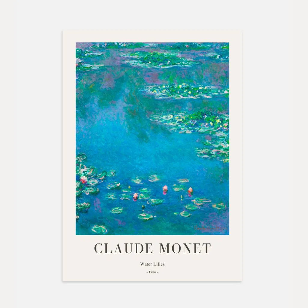 Plakat Claude Monet – Lilie wodne