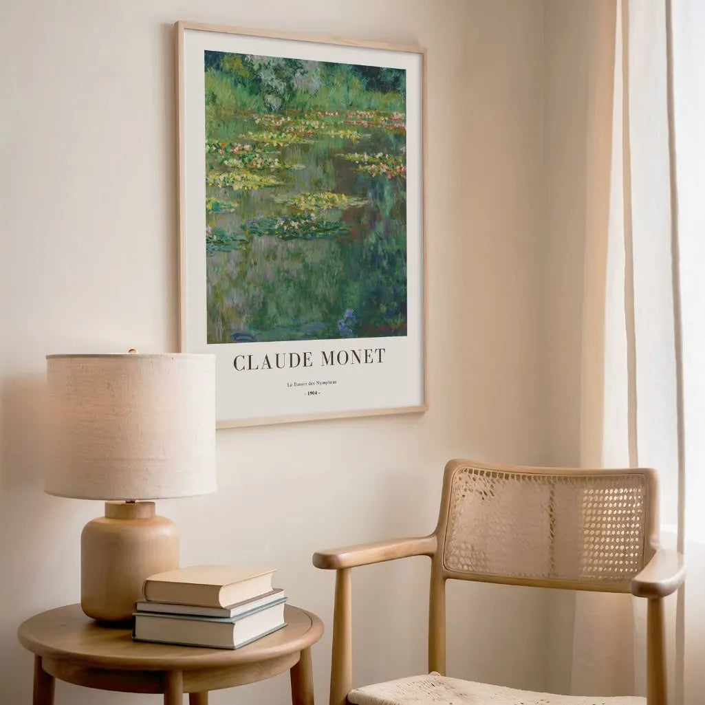 Claude Monet – Staw z nenufarami Plakat