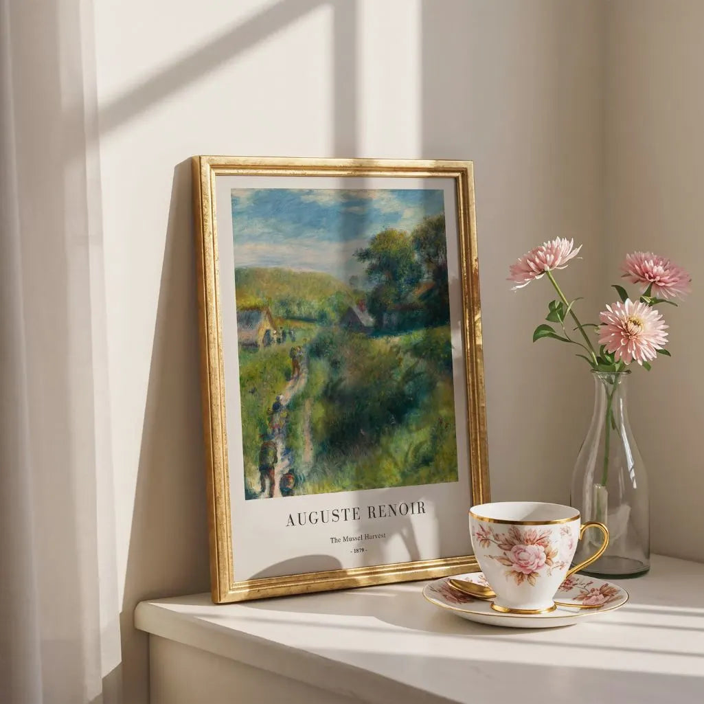 Auguste Renoir – Zbiór małży Plakat