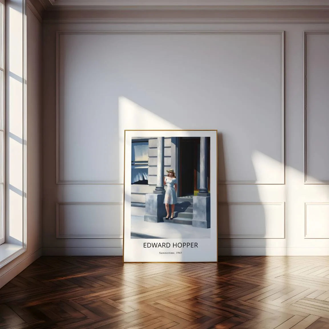 Plakat Edwarda Hoppera – Lato, 1943