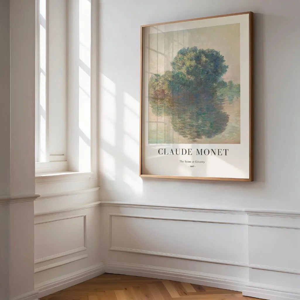 Claude Monet – Sekwana w Giverny Plakat