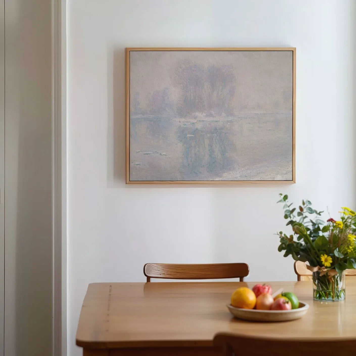 Obraz na płótnie w ramie - Kry lodowe, 1893