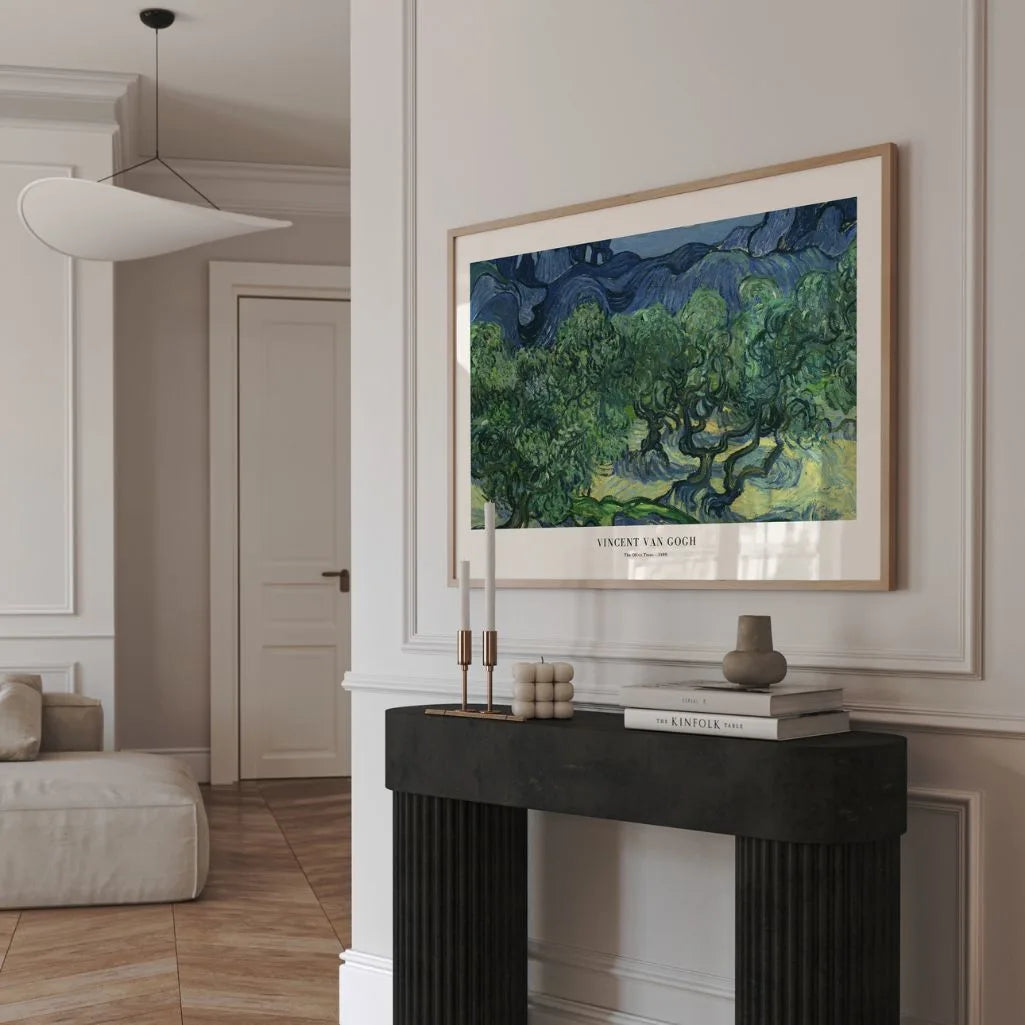 Plakat Van Gogha – Gaj Oliwny, 1889 (Format Poziomy)