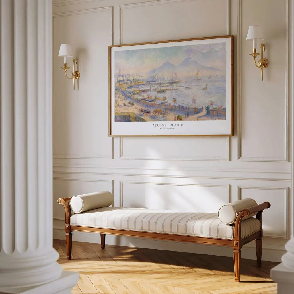 Auguste Renoir – Zatoka Neapolitańska Plakat