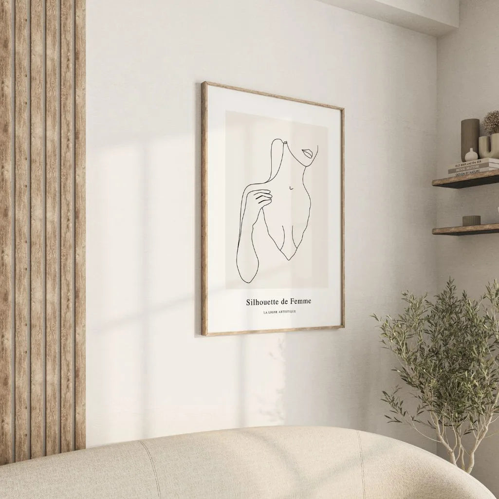 Plakat – Subtelna kobiecość