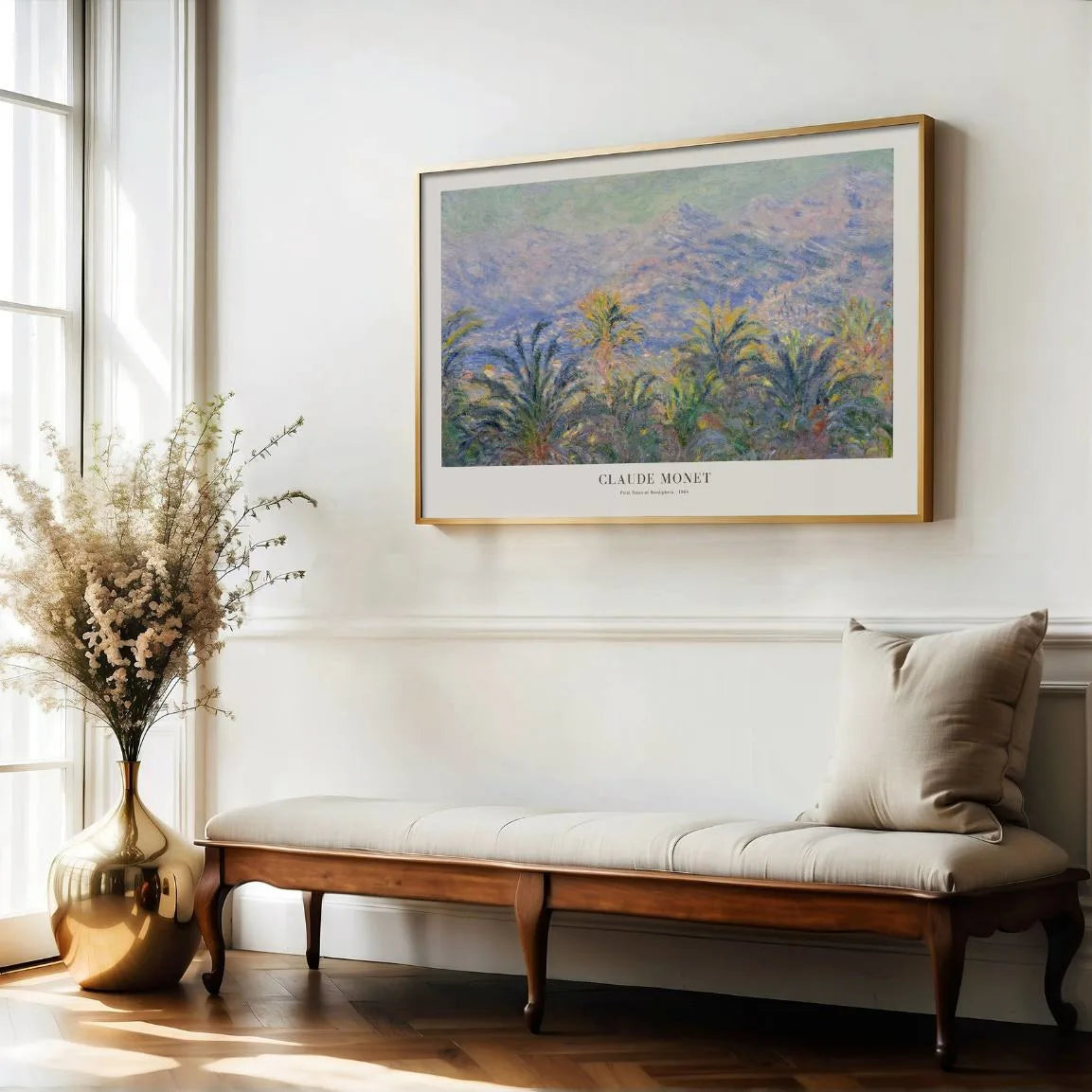 Plakat Claude Monet – Palmy w Bordighera