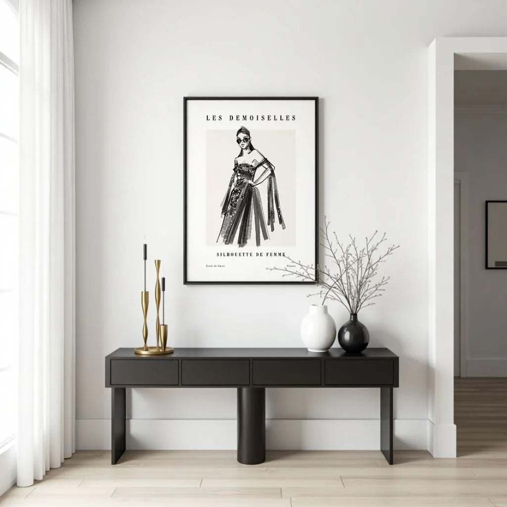 Plakat – Paryska dama