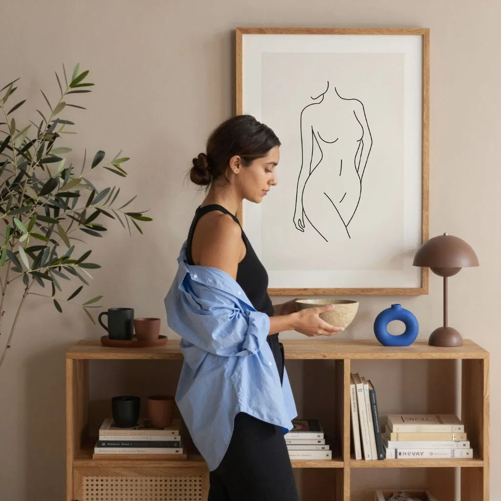 Plakat – Elegancka kobieca linia