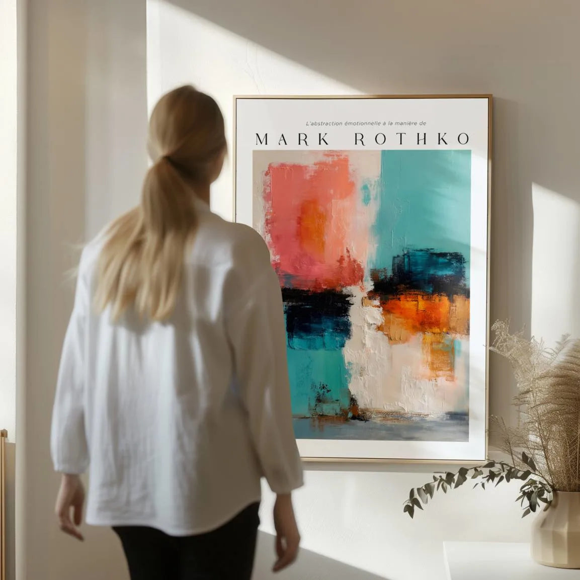 Rothko Plakat Pastelowy