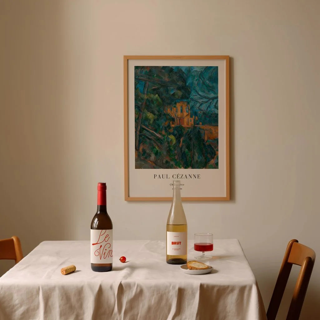 Plakat Paula Cézanne’a – Château Noir (1900–1904)