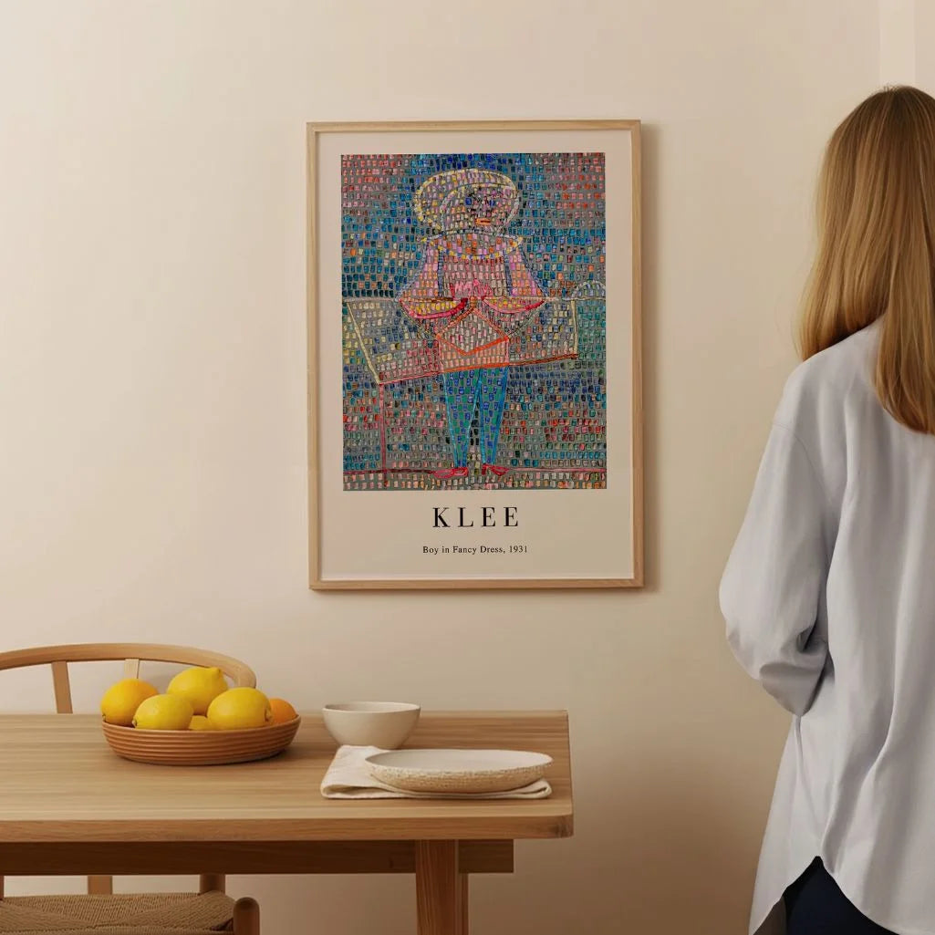 Paul Klee Plakat – Chłopiec w przebraniu, 1931