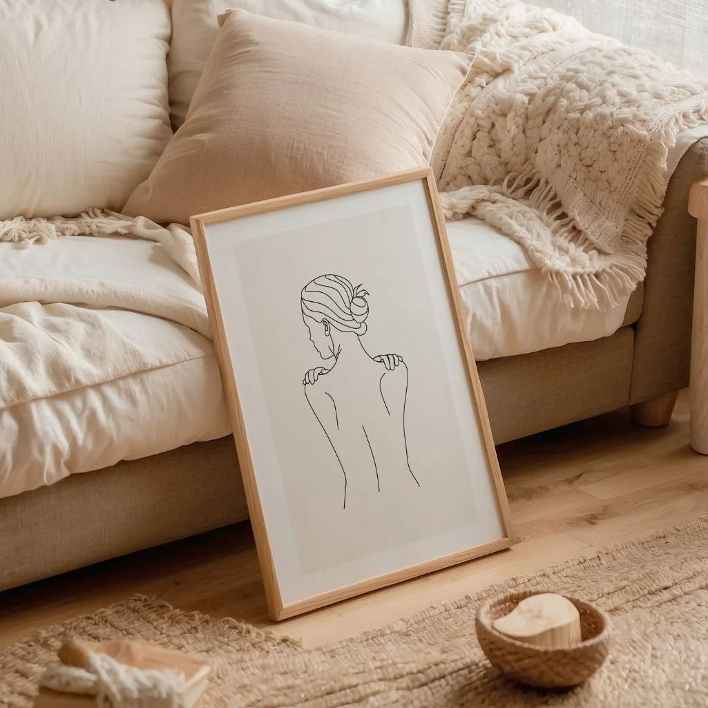 Plakat – Dotyk spokoju