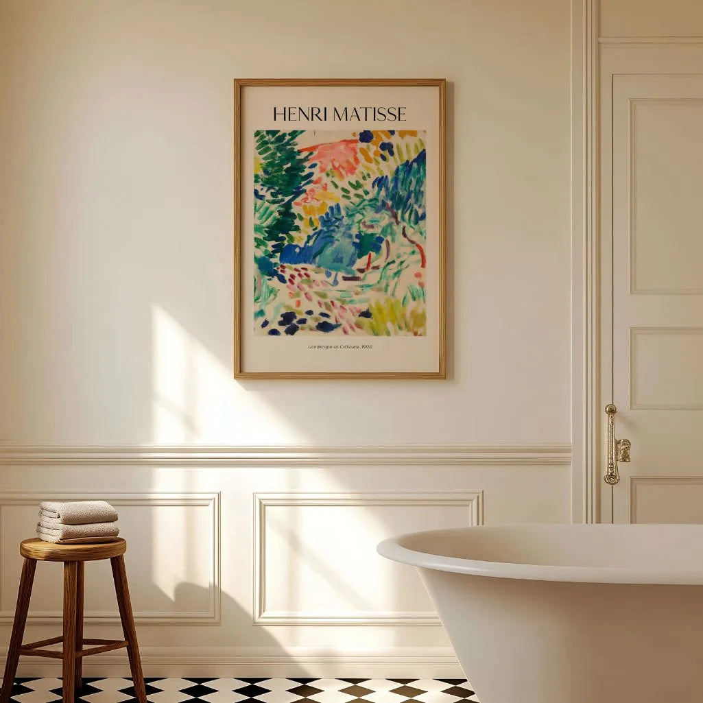 Henri Matisse Plakat – Pejzaż w Collioure, 1905