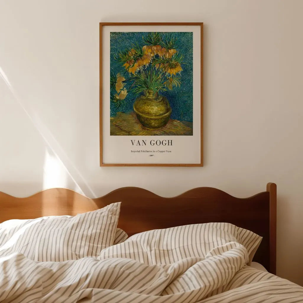 Plakat Vincent van Gogh – Korony cesarskie w miedzianym wazonie