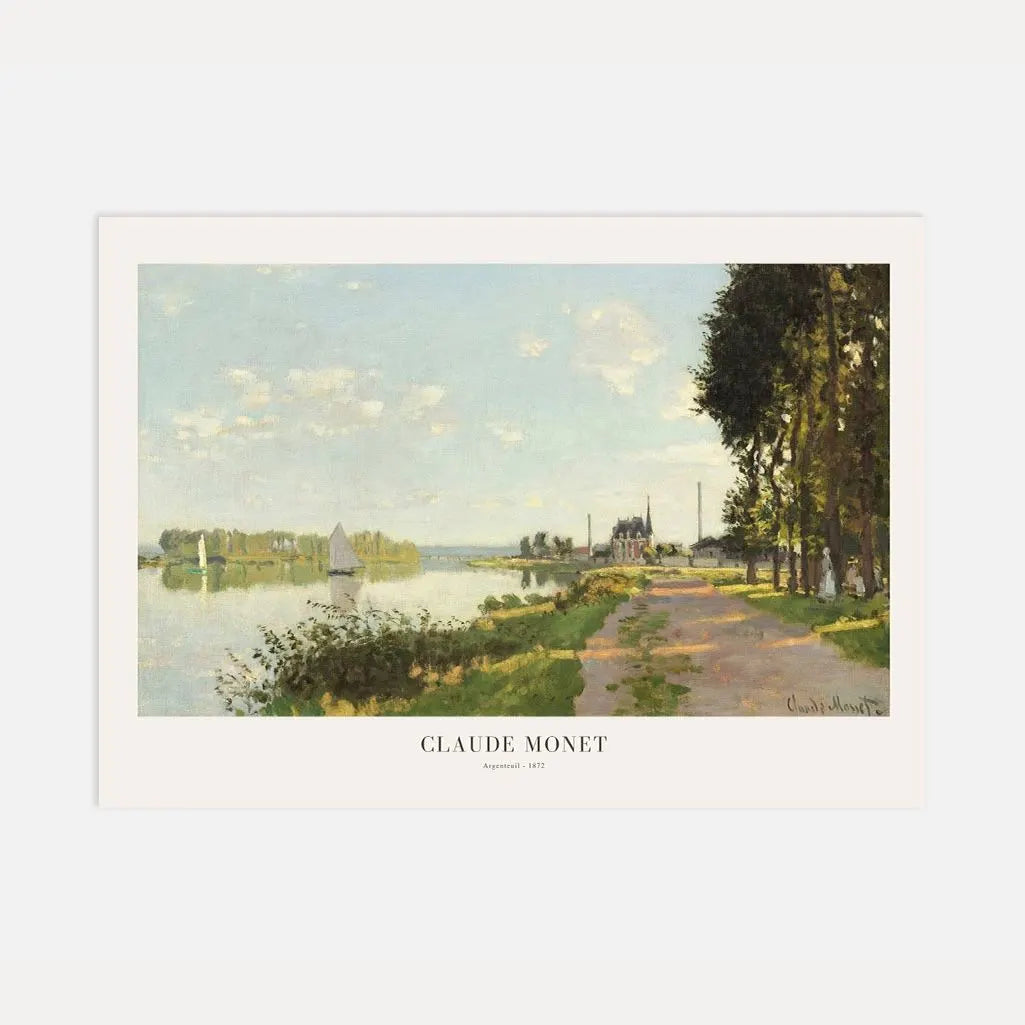 Plakat Claude Monet – Argenteuil