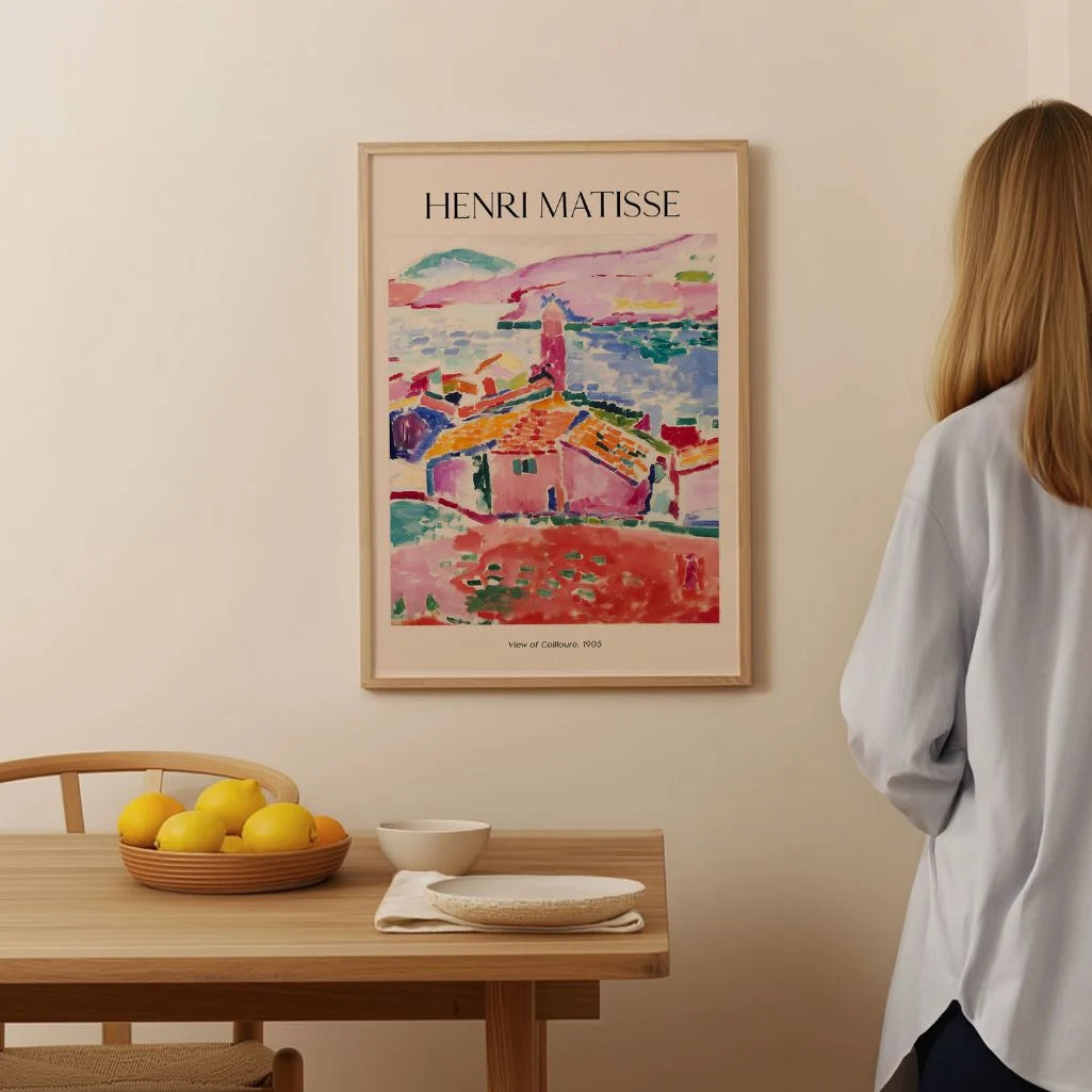 Henri Matisse Plakat – Widok na Collioure, 1905