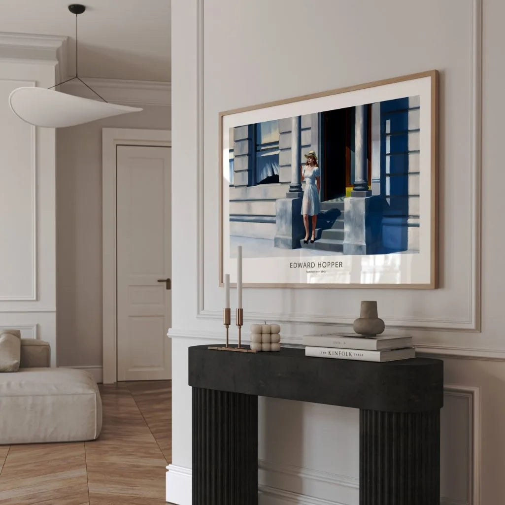 Edward Hopper Plakat – Lato, 1943 (Format Poziomy)