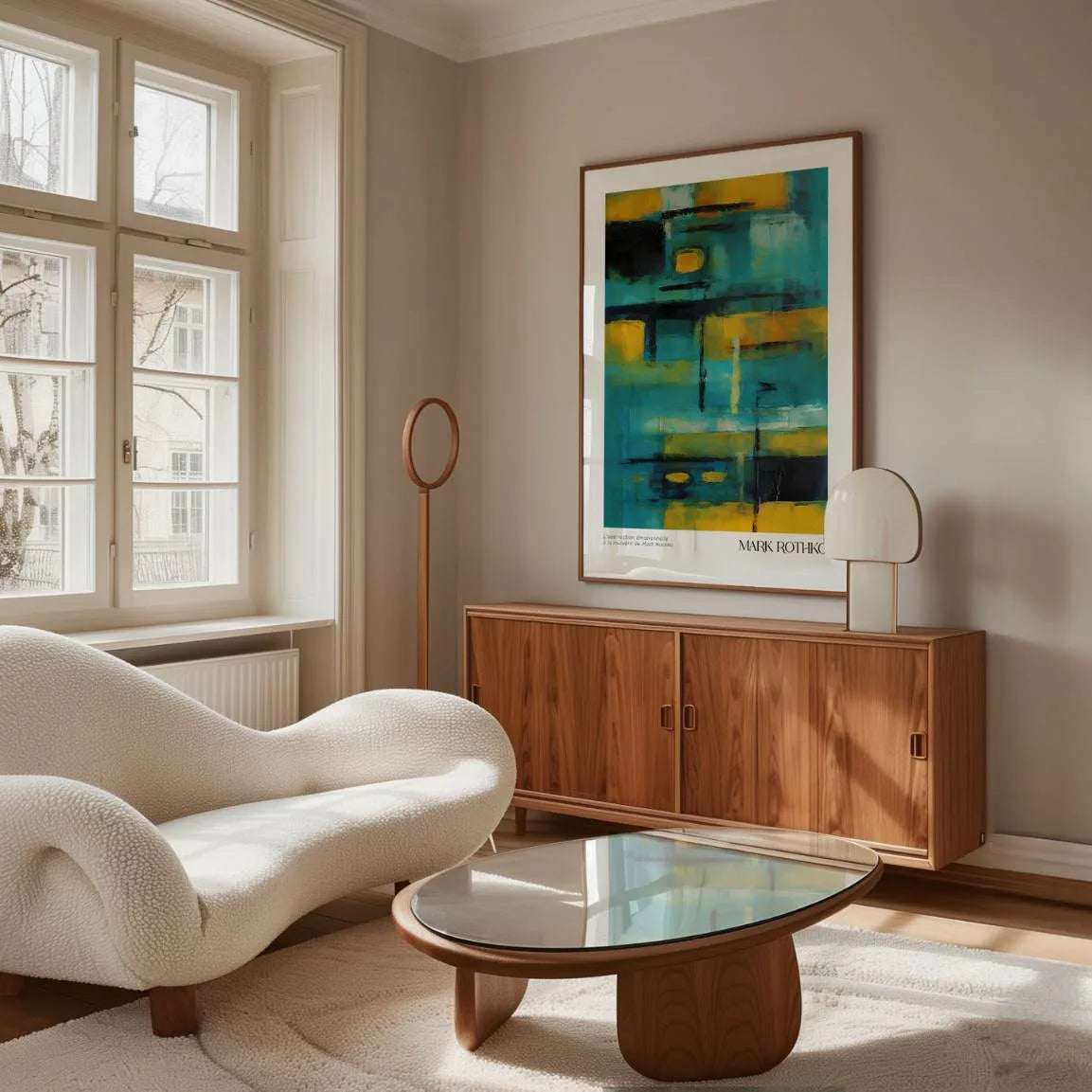 Rothko Plakat Złoto