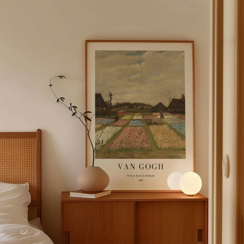 Plakat Van Gogha – Kwietniki w Holandii, 1883