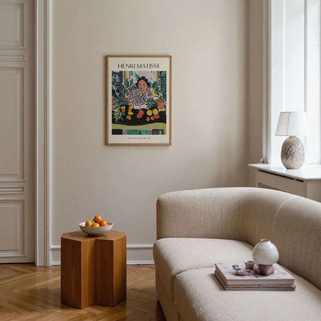 Henri Matisse Plakat – Wnętrze z etruskim wazonem, 1940