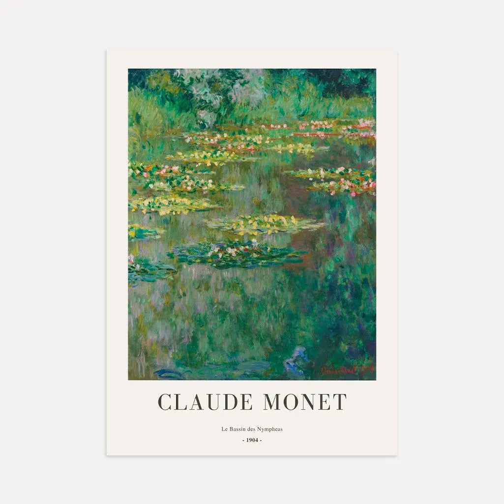 Claude Monet – Staw z nenufarami Plakat