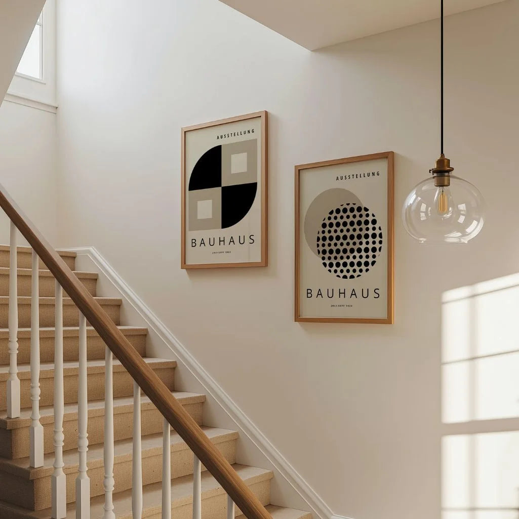 Bauhaus Czarny Beż – Zestaw 2 plakatów