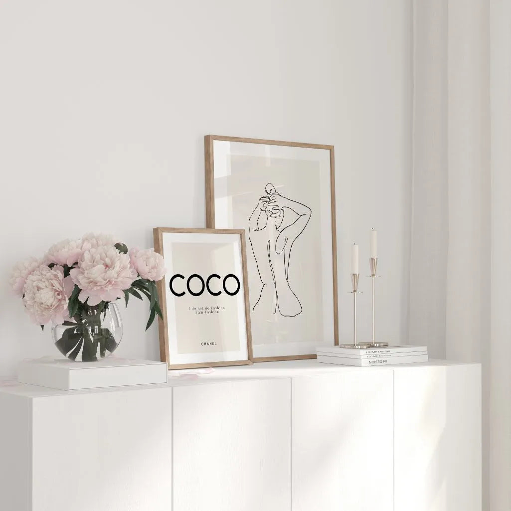 Plakat – Subtelne kobiece ciało