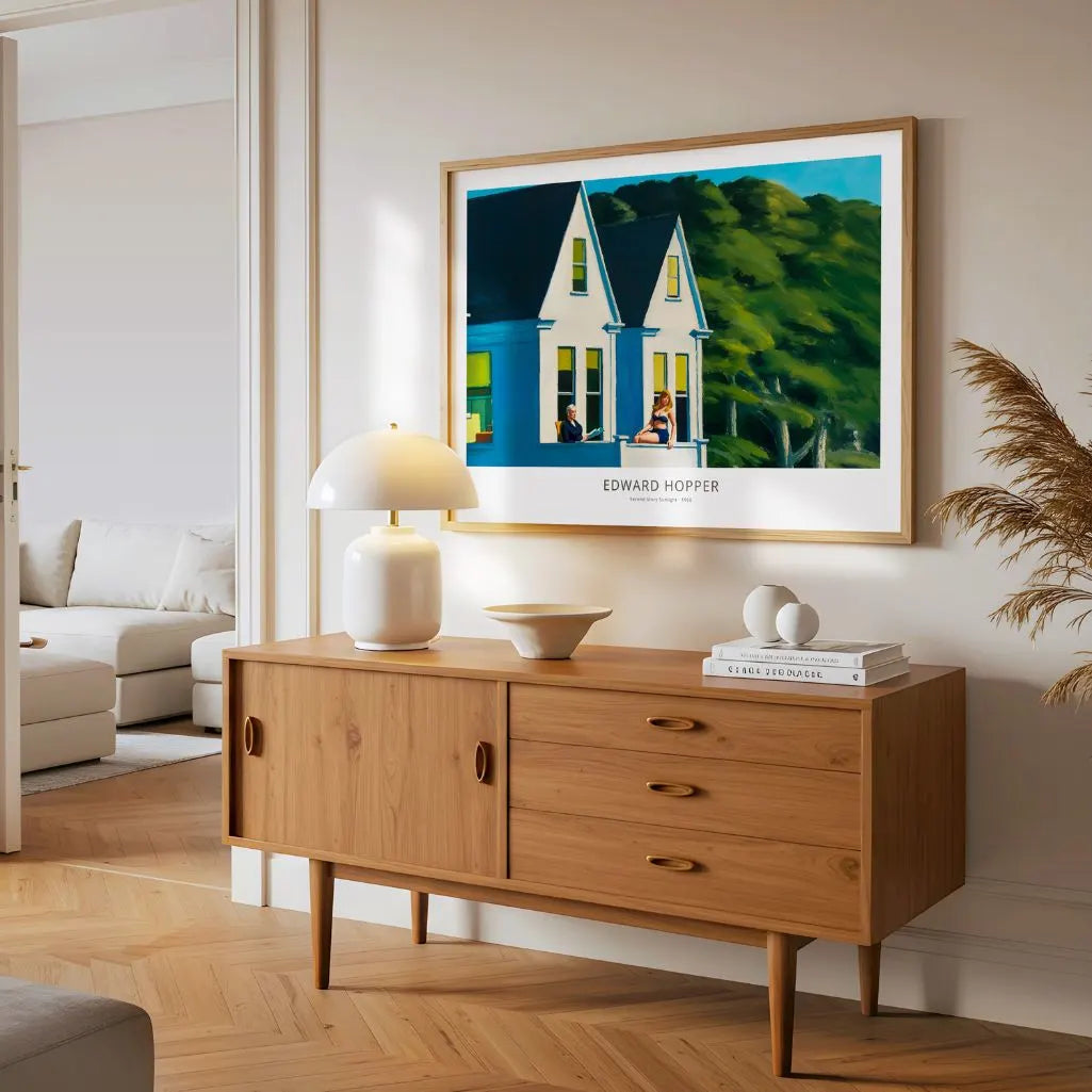 Plakat Edward Hopper – Światło słoneczne na piętrze 1960