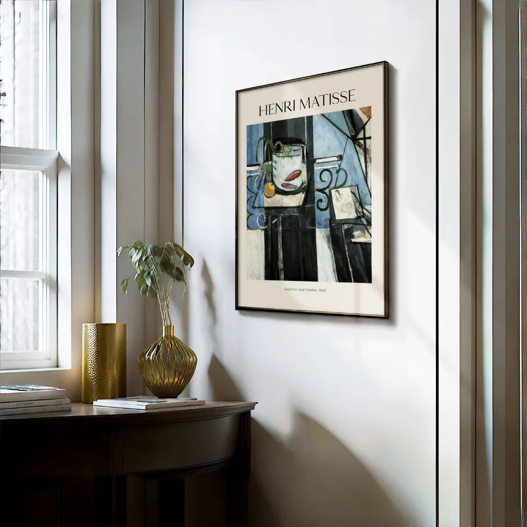 Henri Matisse Plakat – Złote rybki i paleta, 1915