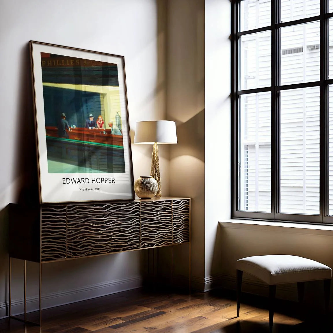 Edward Hopper Plakat – Nocne Jastrzębie, 1942 