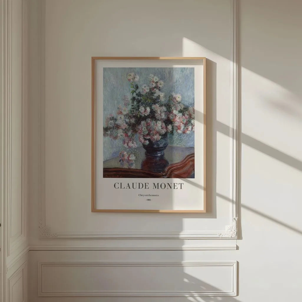 Plakat Claude Monet – Chryzantemy, 1882