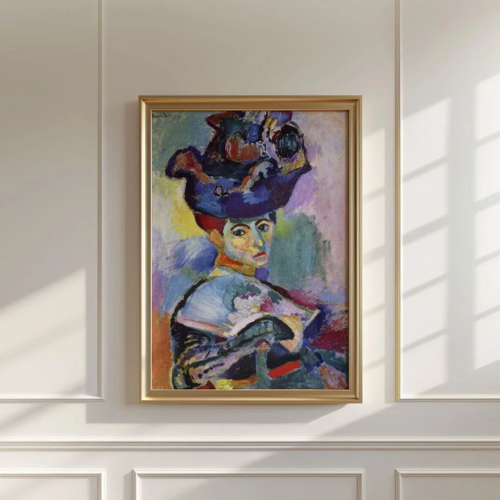 Henri Matisse Plakat – Kobieta w kapeluszu, 1905