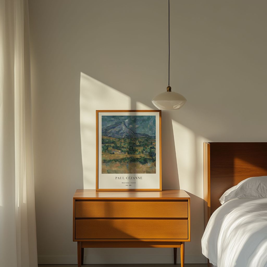 Paul Cézanne – Góra Świętej Wiktorii Plakat(1902–1906)