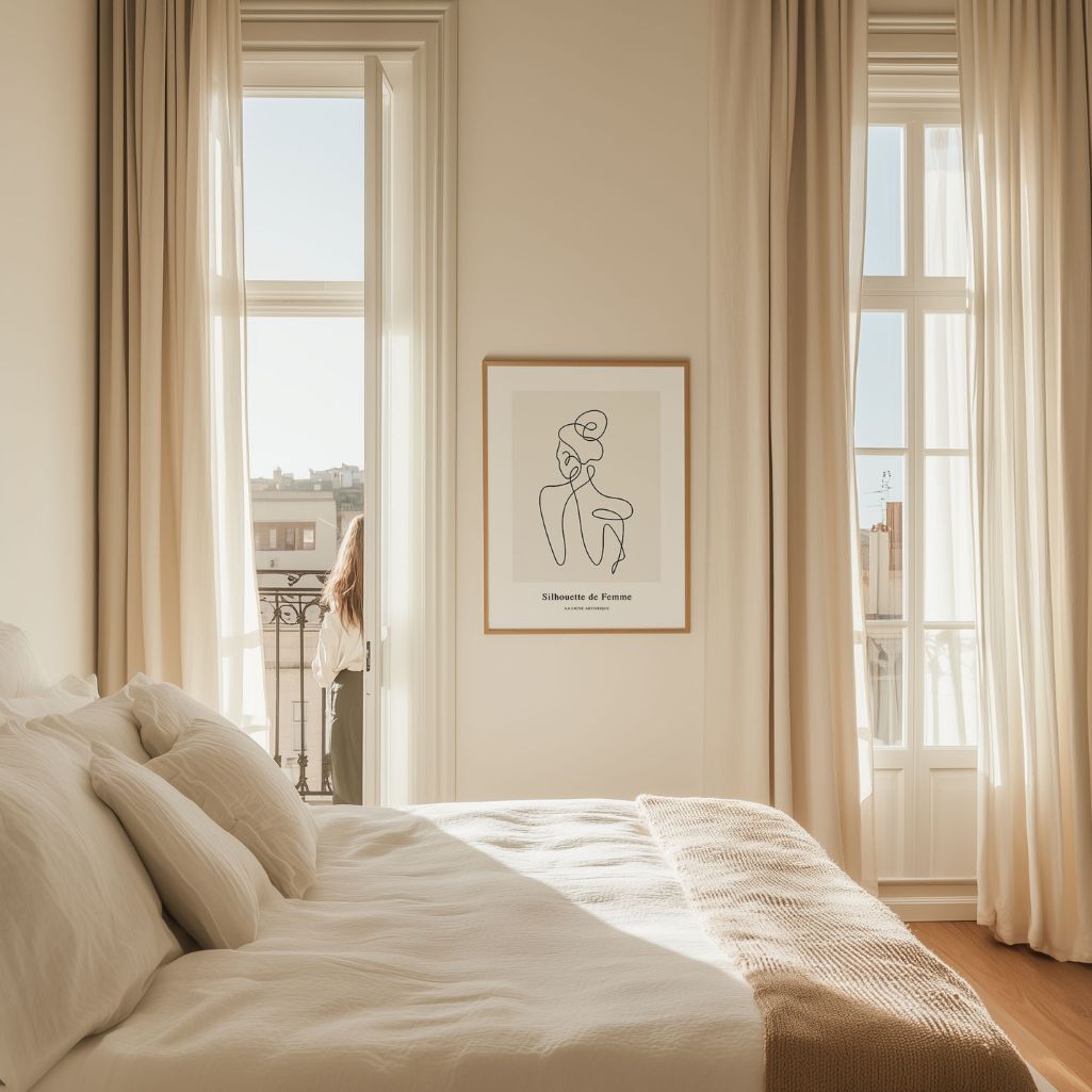 Plakat – Subtelna kobieta