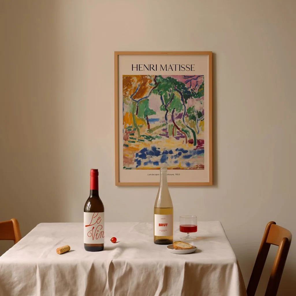 Henri Matisse Plakat – Pejzaż niedaleko Collioure, 1905