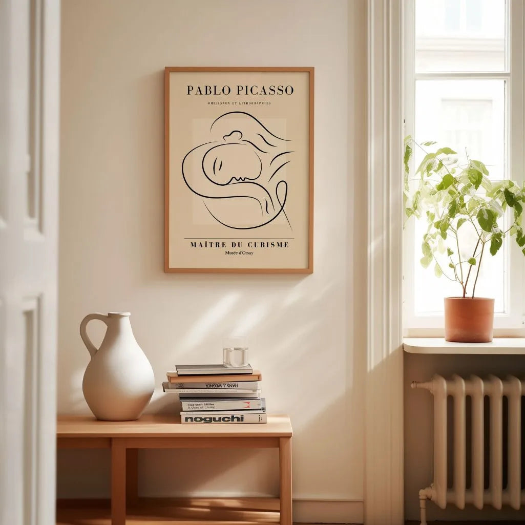 Plakat inspirowany twórczością Pablo Picasso – Miłość matki