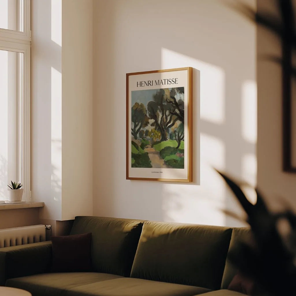 Henri Matisse Plakat – Pejzaż, 1918
