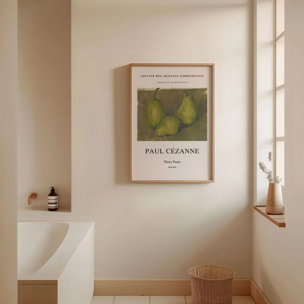 Paul Cézanne Plakat – Trzy gruszki (1878–1879)
